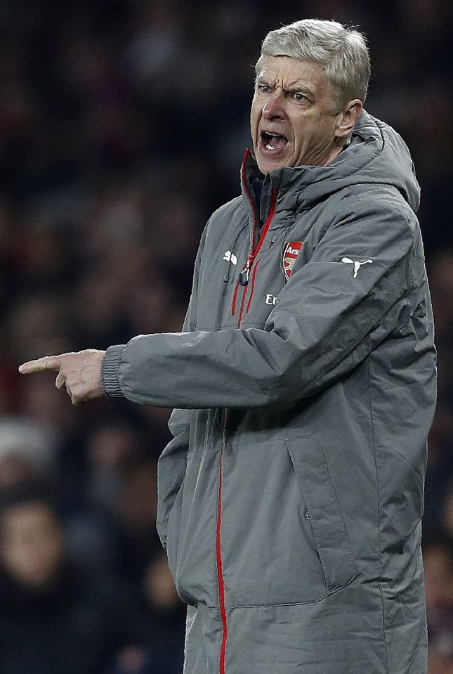 Arsene Wenger shows his annoyance at his Arsenal side for a tame exit against Southampton 