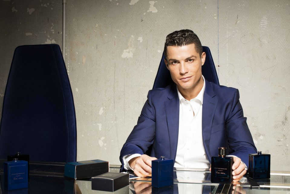  The Real Madrid superstar says his new scent is a step up from his first perfume to hit the market