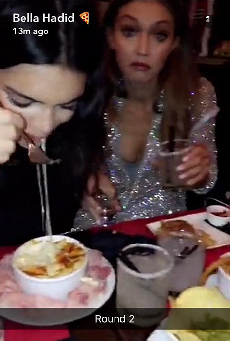  The girls have all been on a strict diet in preparation for the Victoria's Secret show