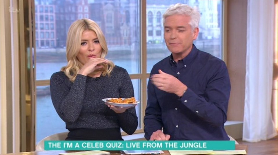 Co-host Phillip Schofield joined in on the fun