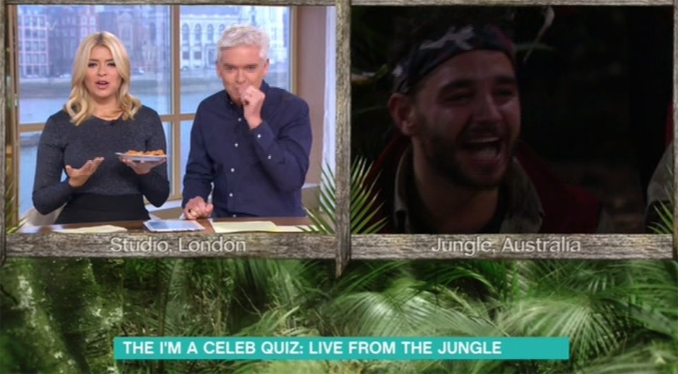 Her antics sent I'm A Celeb campmate Adam Thomas crazy