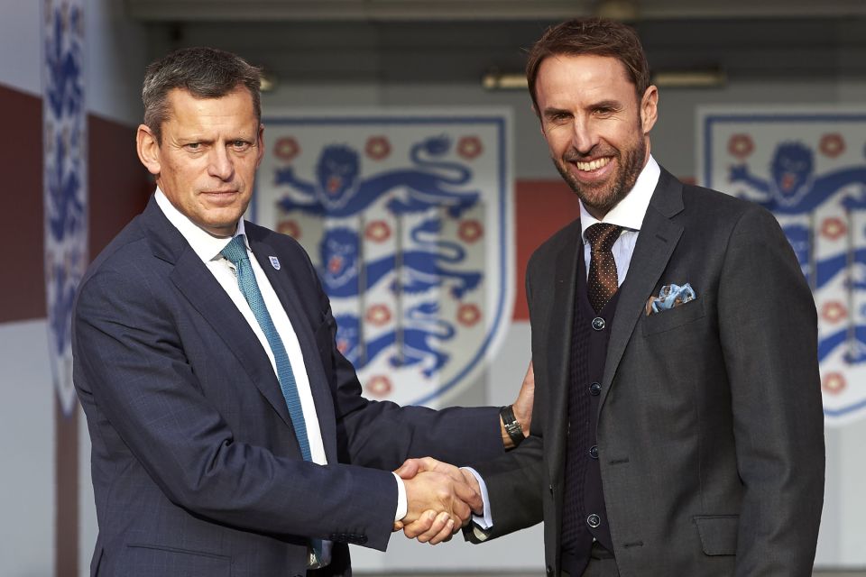 FA chief Martin Glenn has appointed Gareth Southgate as boss for four years 