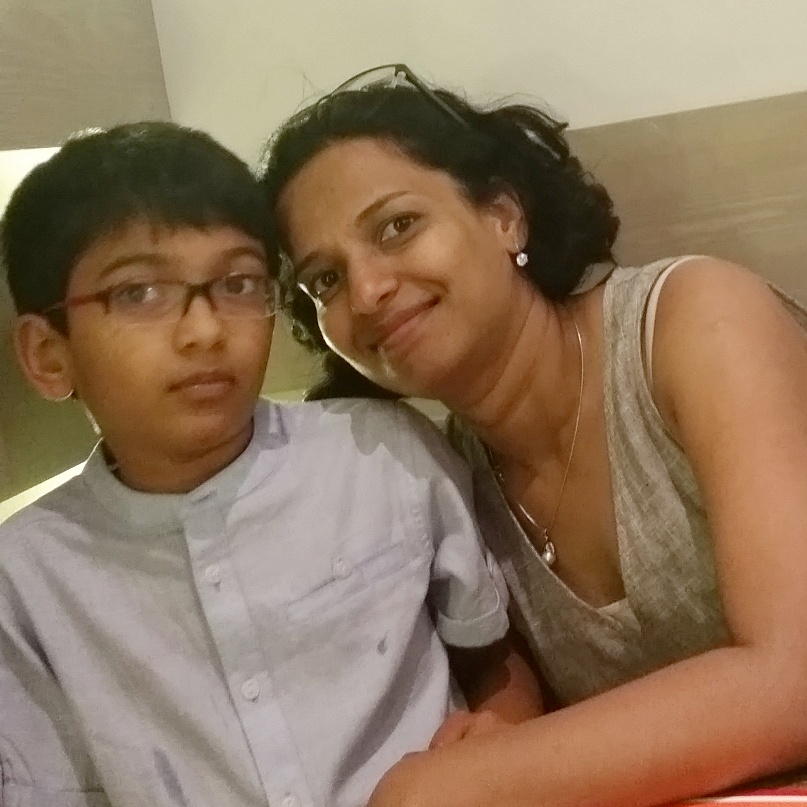 Rishi struggled at mainstream school so Ramya decided to give up work and home-school him, until it began to take a serious toll on her health