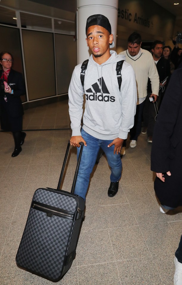 He flew in from Brazil early to meet City staff and players