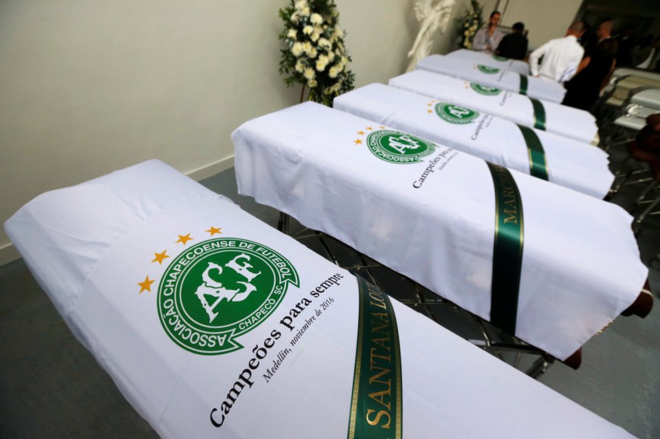  Coffins have been prepared for the victims of the plane crash