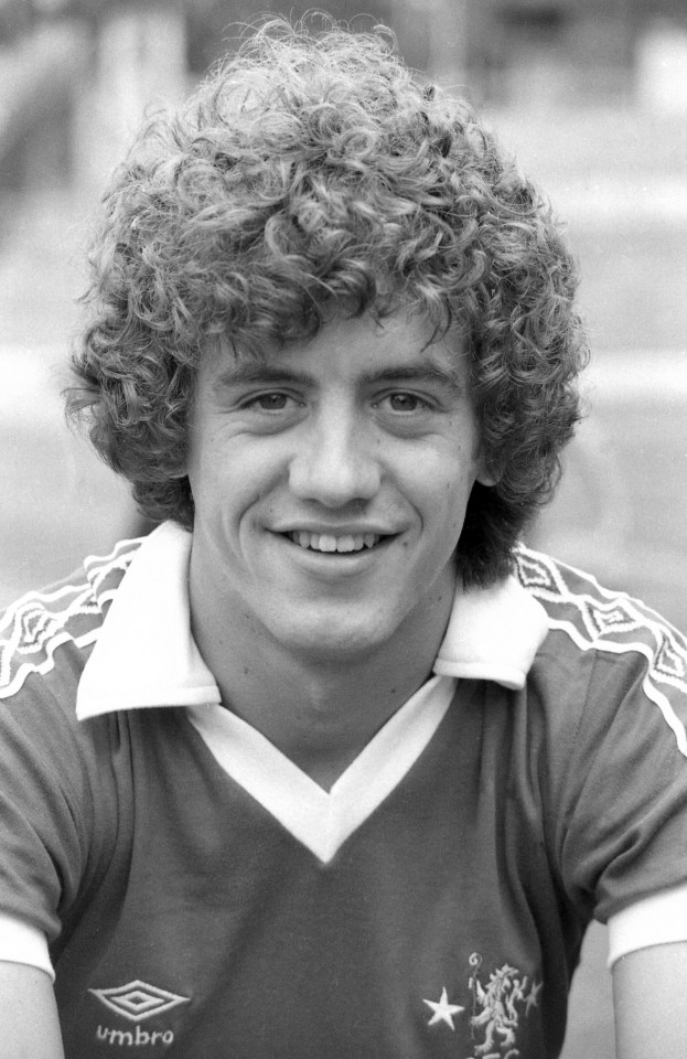  Ex-Chelsea player Gary Johnson, pictured in August 1979, during his time at the club