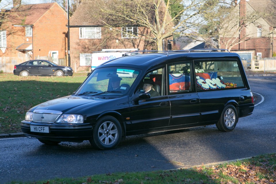  Heartbroken friends and family watched on as moving tributes were paid to “gentle giant” Philip Seary