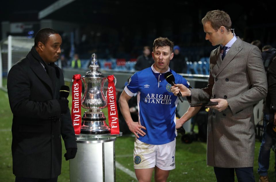 Jack Mackreth came close to winning the match for Macclesfield