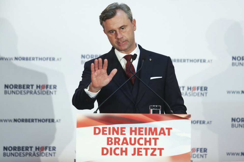  Austria may well vote in a truly far-right leader in Nobert Hofer