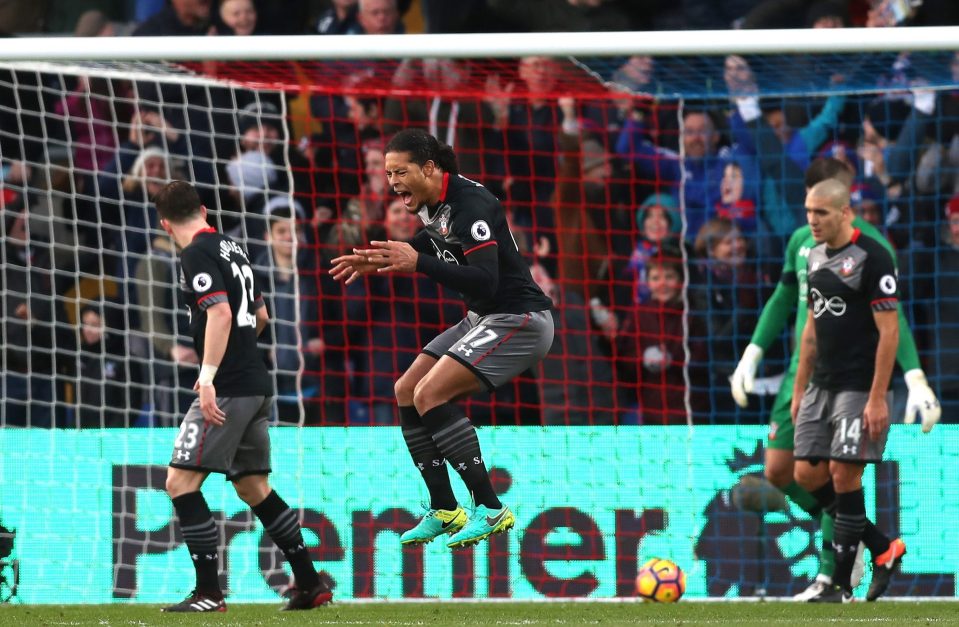 The likes of Virgil van Dijk had a terrible day at the office