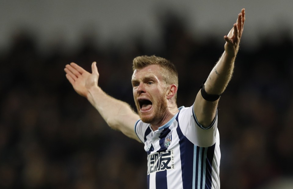 West Brom will offer Chris Brunt a new deal in January