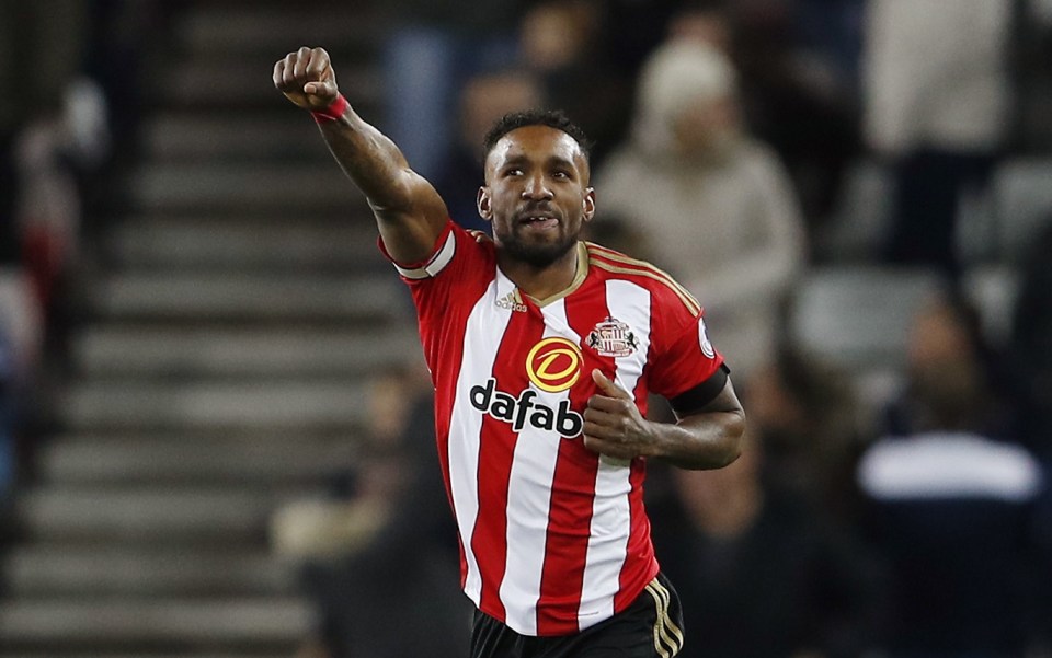 Jermain Defoe also has eight goals for the season