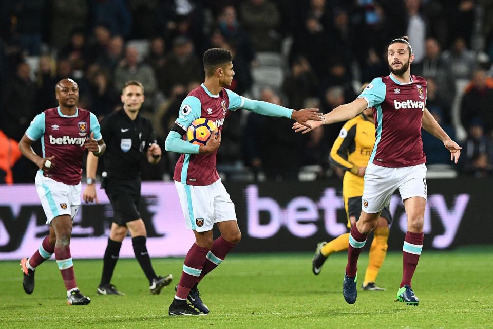  There was some small consolation for Hammers fans as Andy Carroll returned with a goal