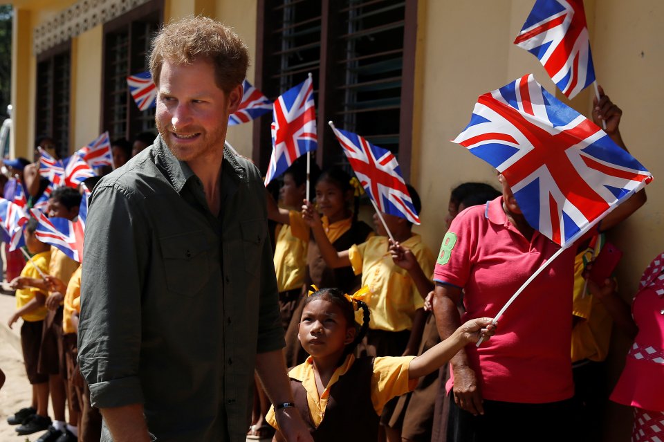  He even got a flag-waving reception during his visit to Iwokrama