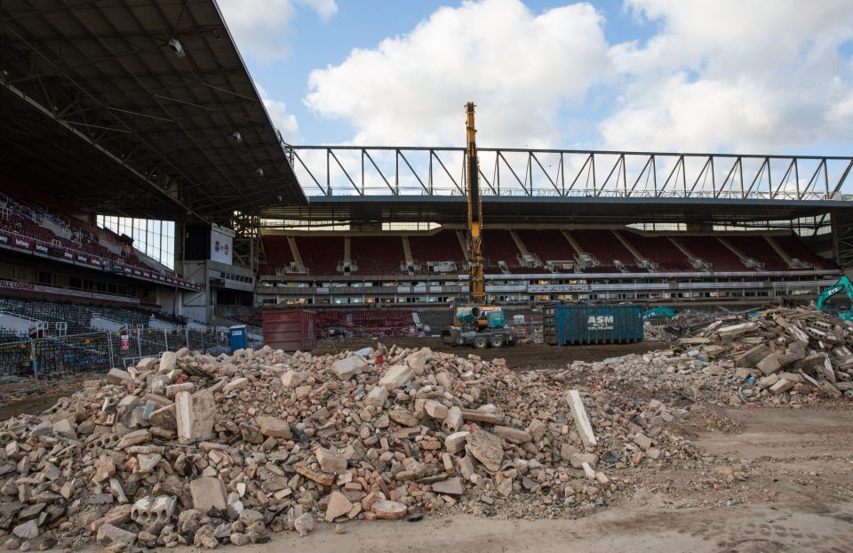 West Hams Boleyn Ground where a lot of supporters wished they stayed 