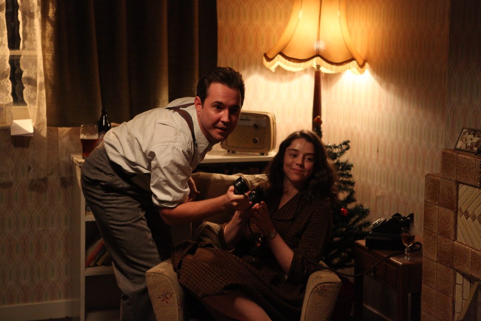 BOBBY RAINSBURY as Theresa Manuel and MARTIN COMPSTON as Peter Manuel