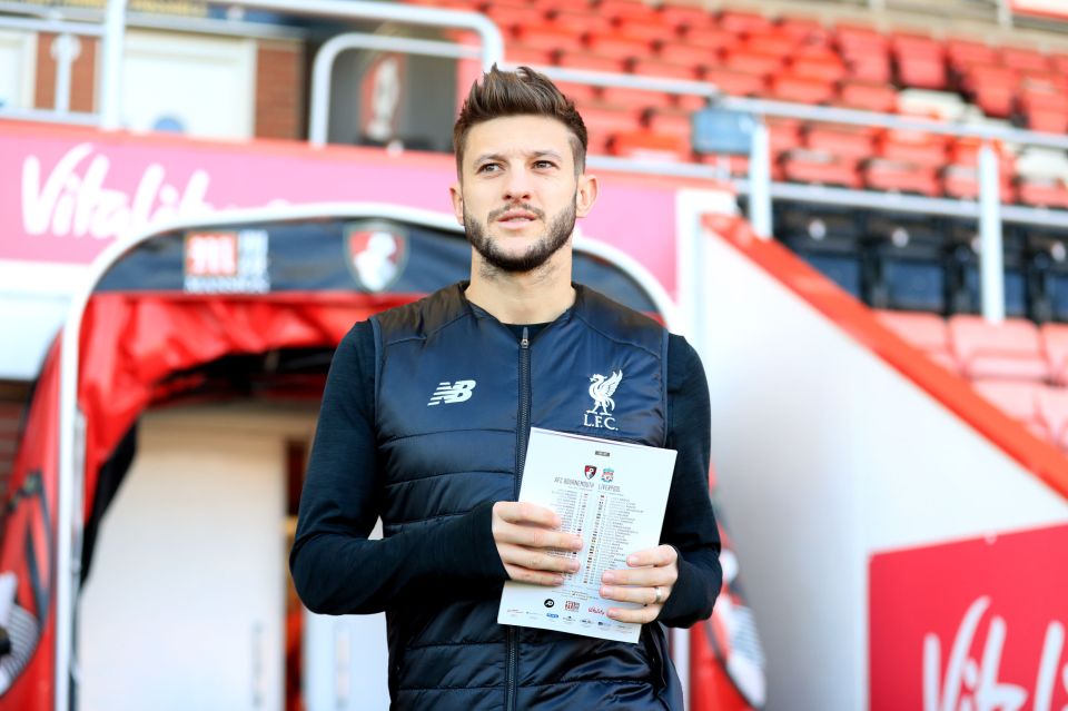  Adam Lallana has pledged his future to Liverpool