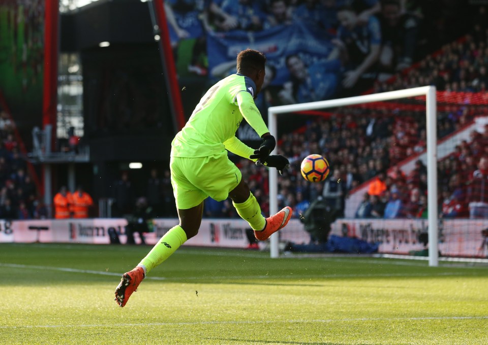 Divock Origi scores from an outrageously tight angle to add Liverpool's second