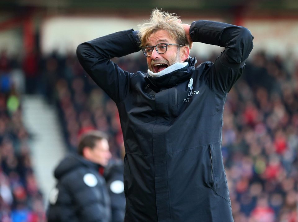  Jurgen Klopp said after the match that Bournemouth deserved the victory in the thriller