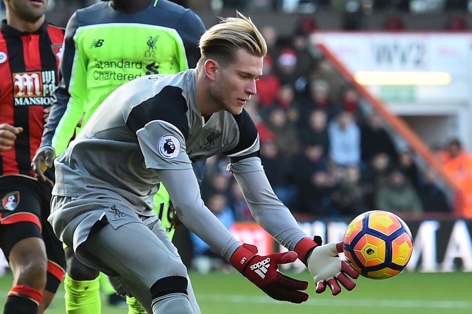 Loris Karius has been criticised in the wake of the defeat to Bournemouth