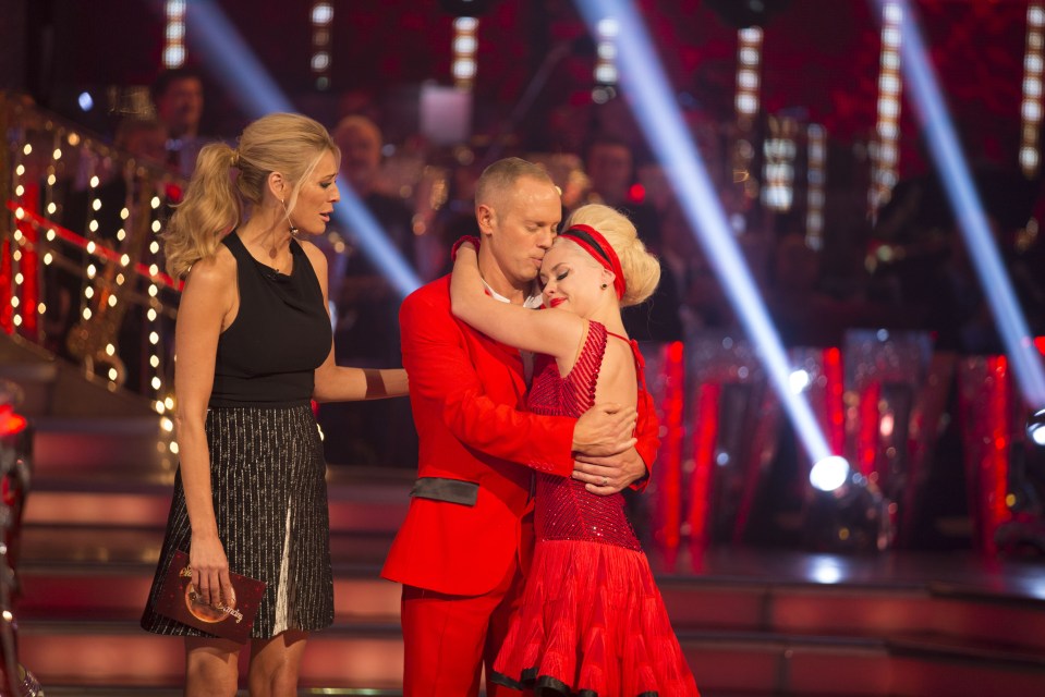  The Judge looked devastated to be leaving the show after getting close to his partner Oskana