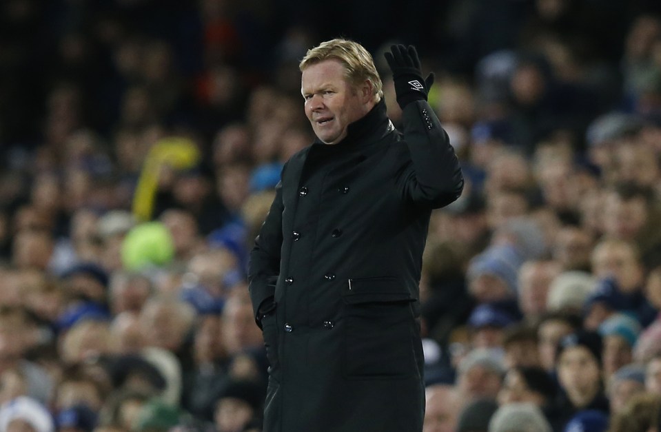  Ronald Koeman wants to bolster his ageing backline