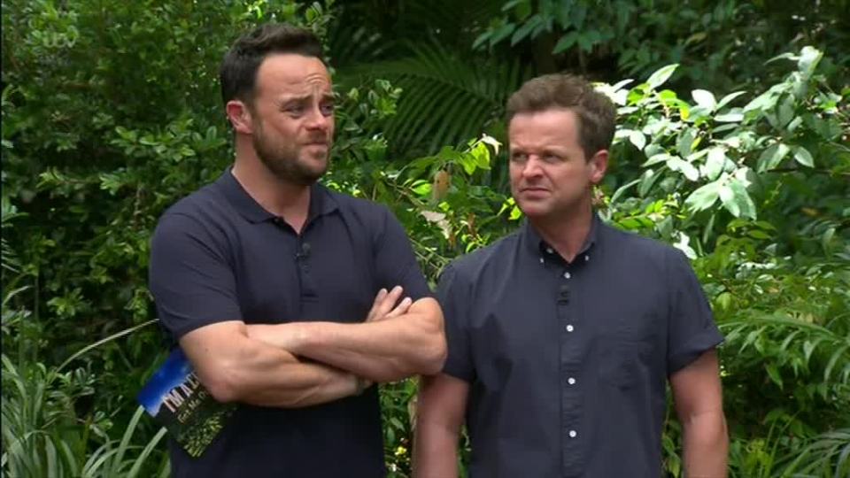  Ant and Dec struggled to contain the laughter