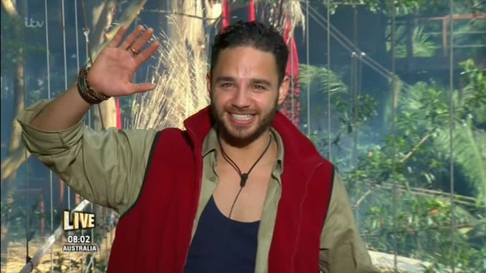  Adam Thomas came third on I'm A Celebrity behind Joel Dommett and winner Scarlett Moffatt