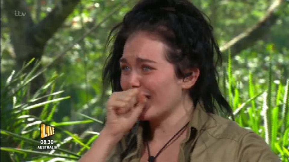  Scarlett broke down in tears when it was revealed she had won the show