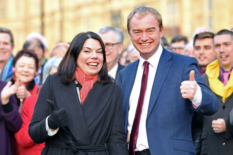 Tim Farron, Sarah Olney