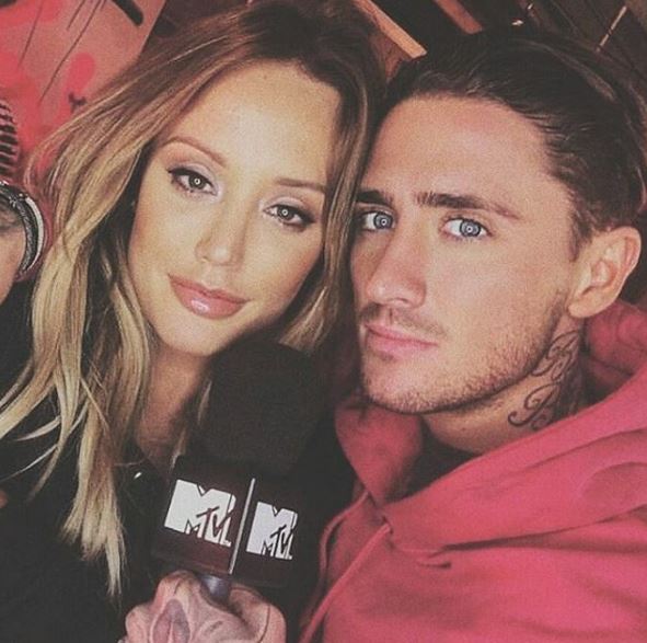 Stephen Bear and Charlotte Crosby are said to be 'getting close' as they film their new MTV show