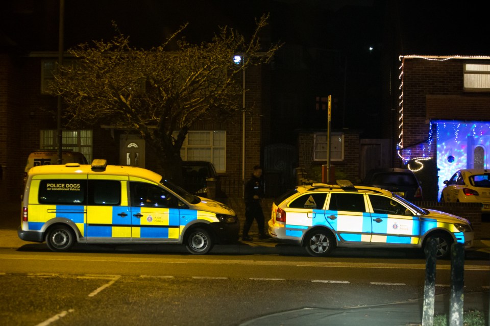  Officers were called to St Alban's Close just after 8pm this evening