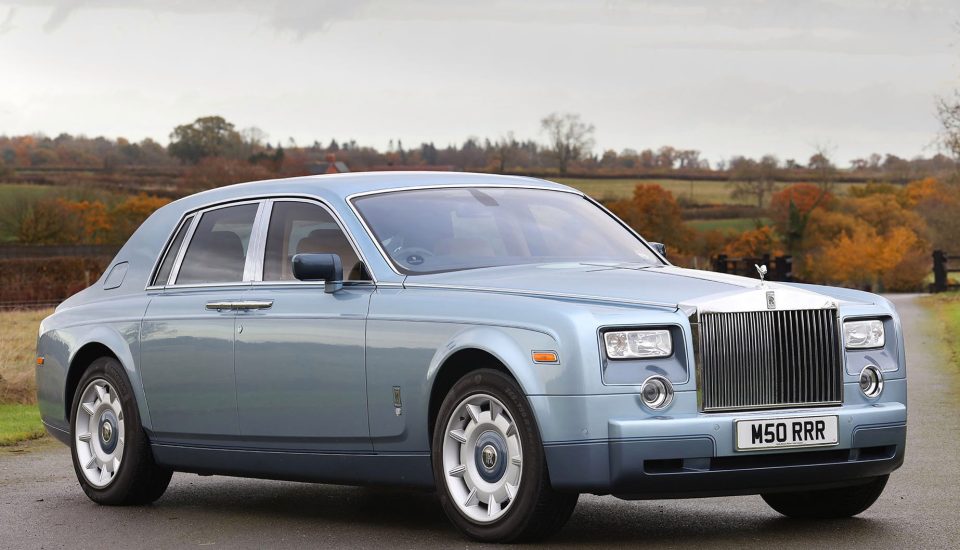 Rolls Royce Phantom with only 5100 miles on the clock - auction estimate £80,000