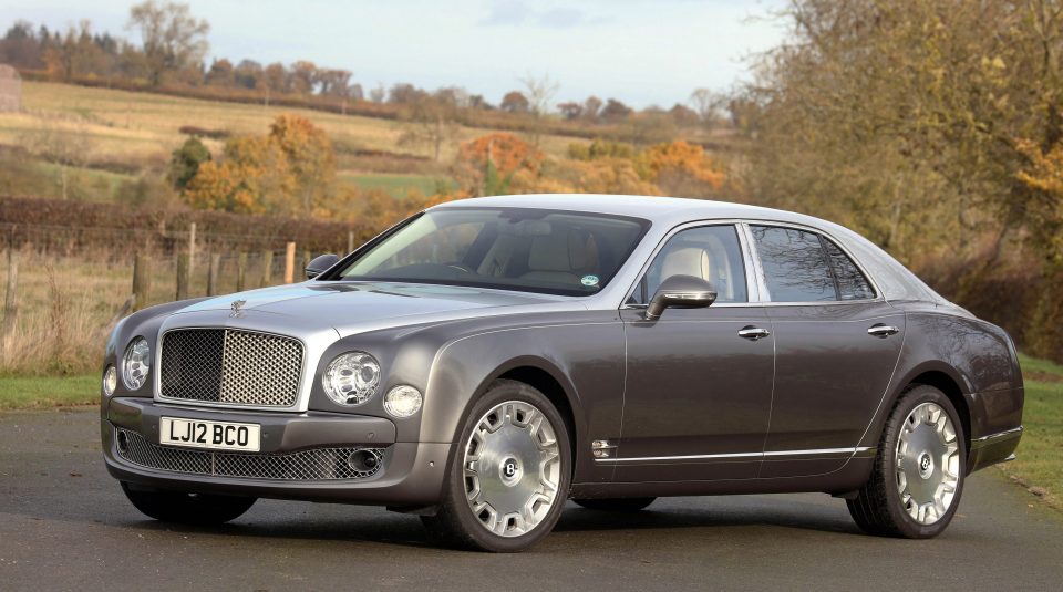 Bentley Mulsanne with only 2300 miles on the clock - £100,000