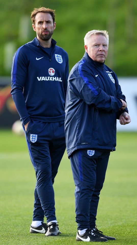 Gareth Southgate thanked Sammy Lee for "steadying the ship" after Sam Alalrdyce was sacked