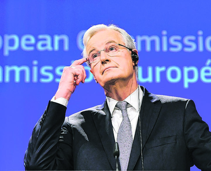  Brussels' Chief Negotiator Michel Barnier claimed the bill would include pensions liabilities and loans