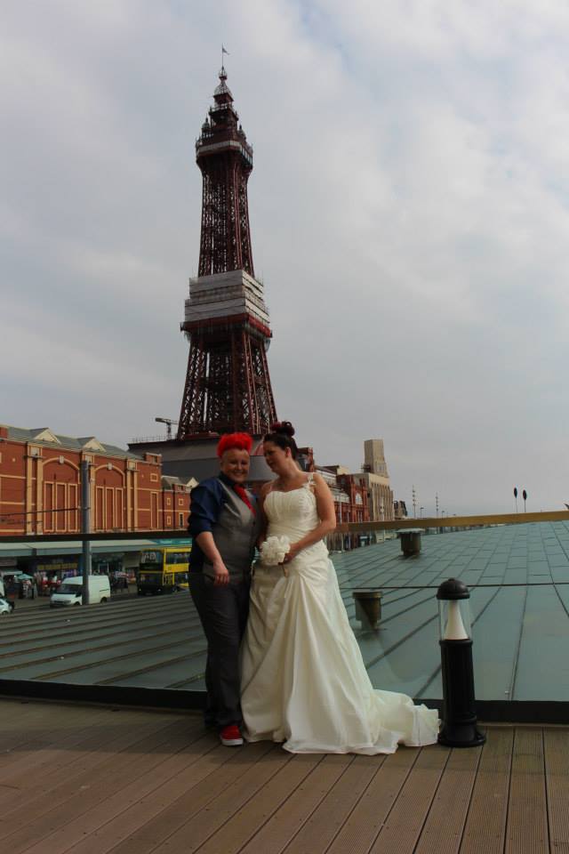 The pair tied the knot in Blackpool in August 2015