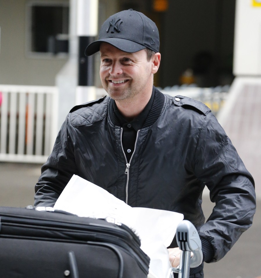 Declan Donnelly also looked delighted to be back