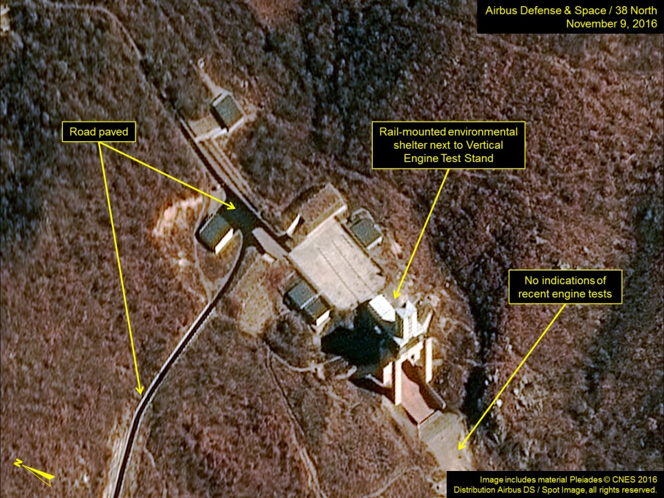  Space pictures show how Sohae Satellite Launching Station has developed