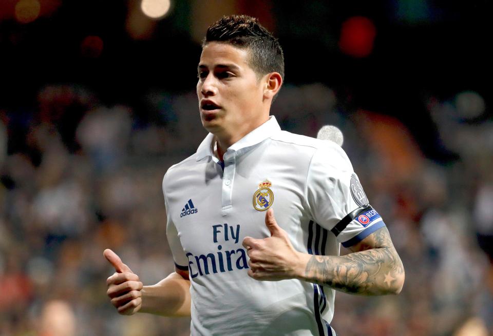 Chelsea deny that they want to sign James Rodriguez