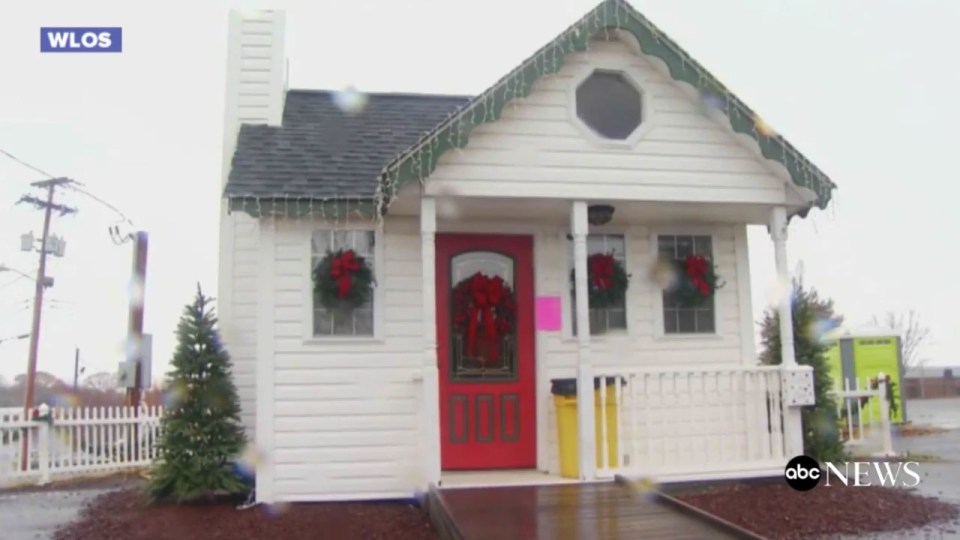 The Santa's Grotto in North Carolina