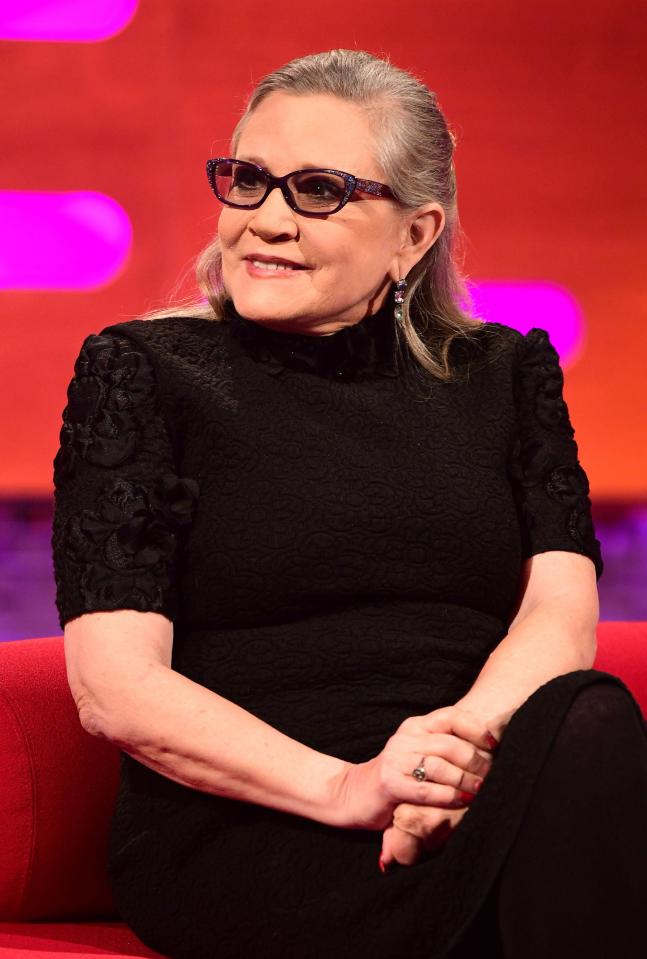  Carrie had been in London during her book tour