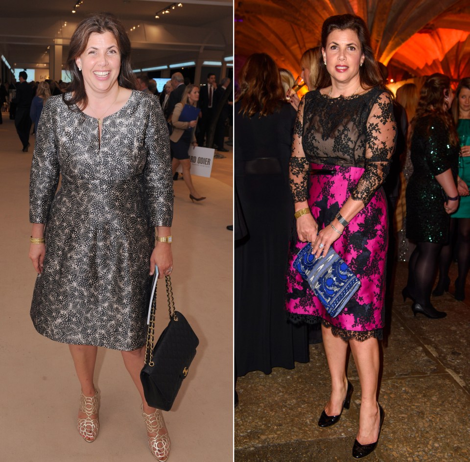  Property guru Kirstie Allsopp has dropped from a size 16 to a size 12