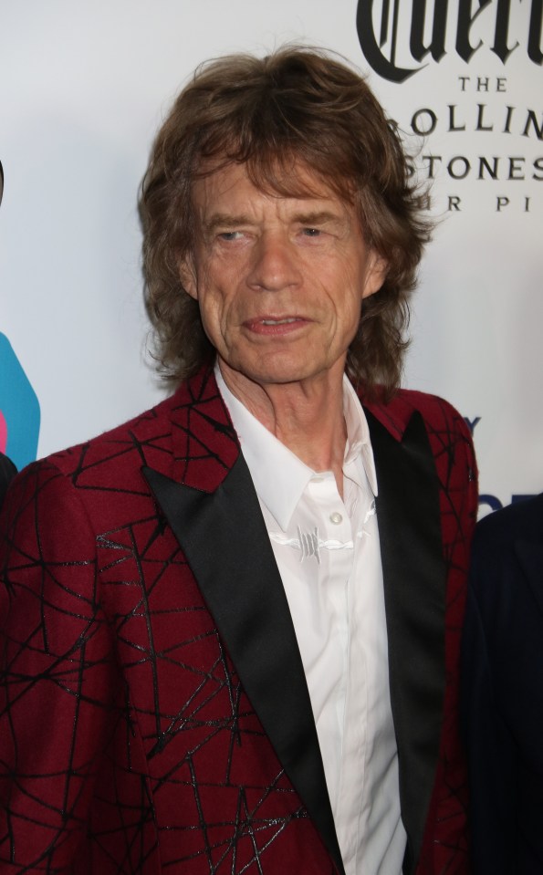  Melanie met Mick Jagger backstage at a Rolling Stones gig in Tokyo in 2014