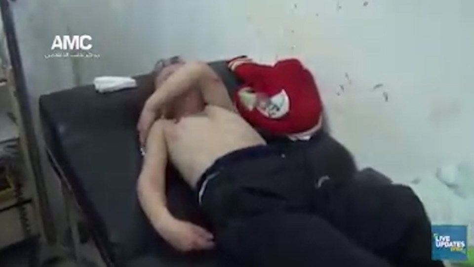  The distressing footage of the wounded girl shows the real cost of the war