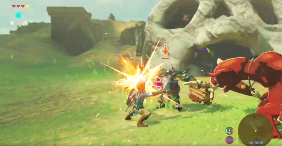  The Legend of Zelda: Breath of the Wild on the Nintendo Switch