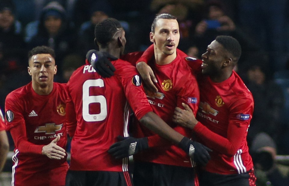  Zlatan Ibrahimovic netted in the win over Zorya last night but has struggled in the league