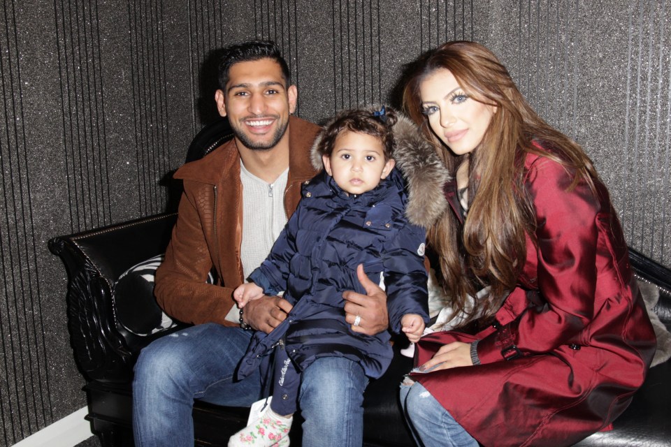 FAMEFLYNET - Exclusive: Boxer Amir Khan Collects Donations For Refugees From Childsplay In Ilford