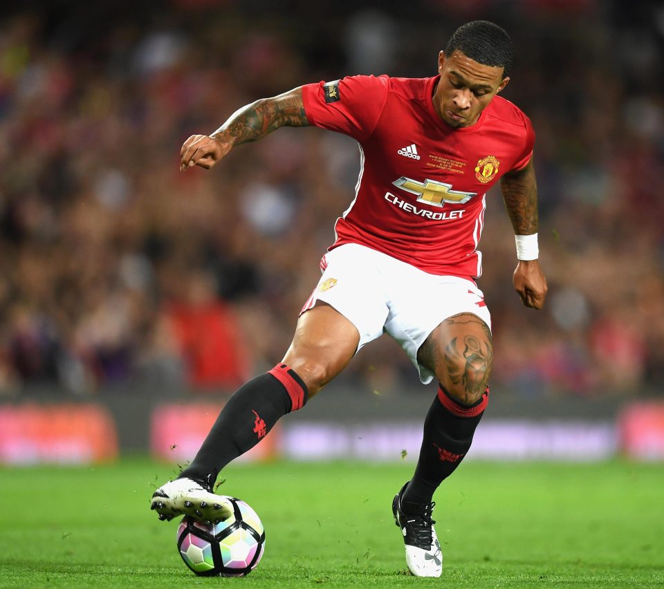 Wideman Depay is still waiting for his first Prem start this season under Jose Mourinho