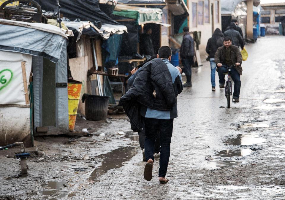  Refugees hoping to travel to the UK are living in "secret" camps in Calais after the Jungle was destroyed two months ago